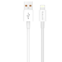 Cable Usb vers Lightning (3.1 A) 1 mètre JELLICO B1 (Boite/BLISTER) blanc