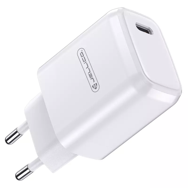 JELLICO Adaptateur secteur USB-C (20W) JELLICO A78 (Boite/ BLISTER) blanc