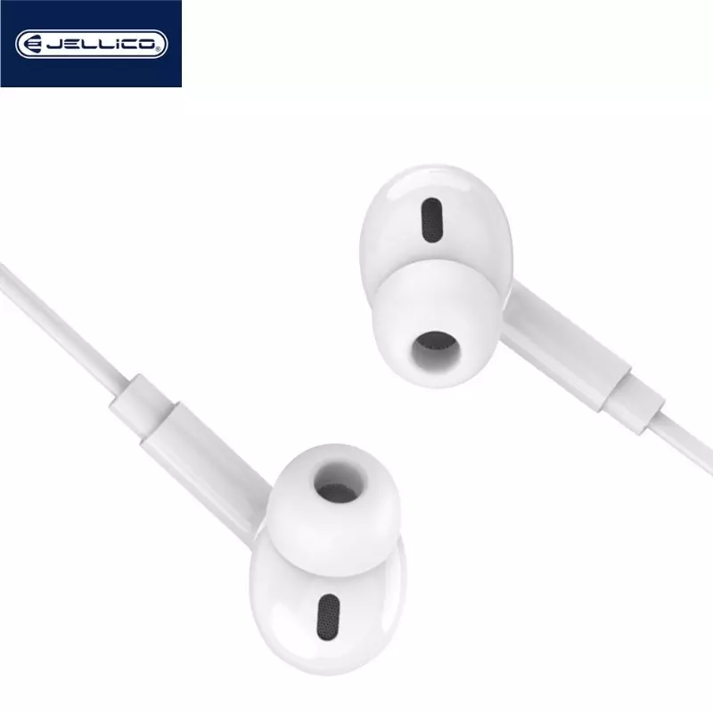 Kit pieton (Jack) avec micro JELLICO X12 (Boite/BLISTER) blanc