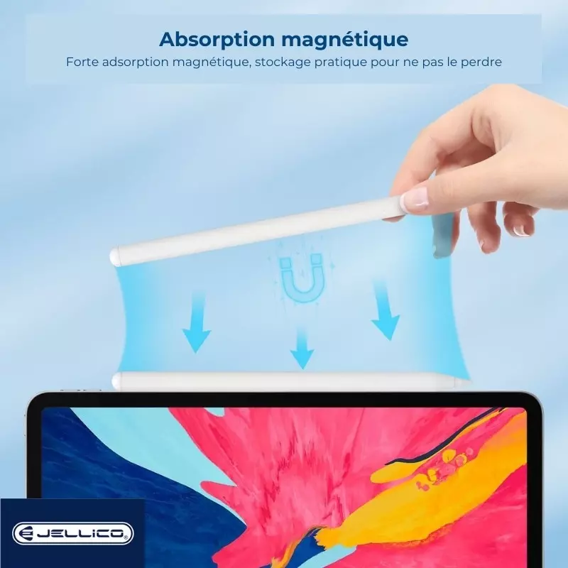 JELLICO Stylet pour smartphones et tablettes JELLICO T1 (Boite/BLISTER) blanc